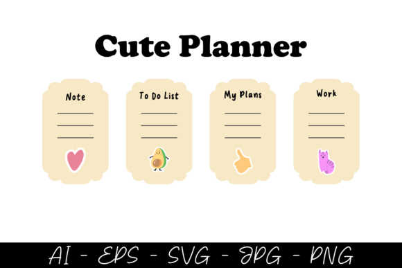 Download Cute Planner - Cute planner Collection