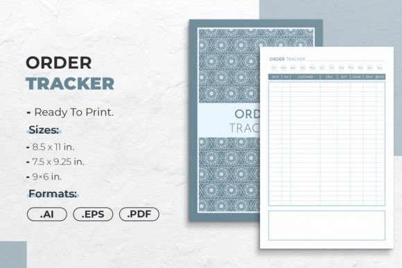 Download Order Tracker | Printable Template - Premium Resources