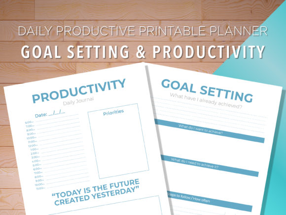 Download Daily Productivity Planner Printable - Productivity Collection