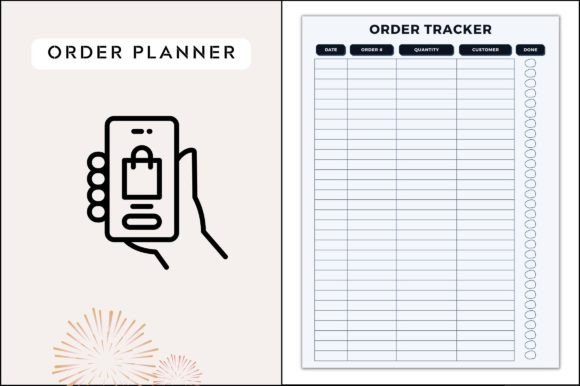 Download Order Tracker Planner Premium - Premium Resources