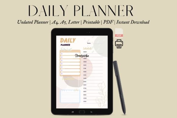 Download Boho Pastel Cute Digital Daily Planner - Digital daily planner Collection
