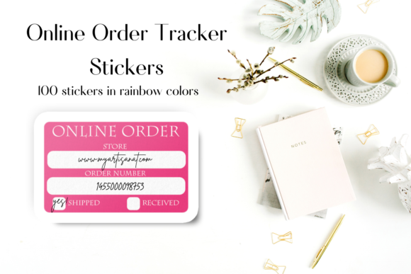Download Online Order Tracker Stickers - Premium Bundle